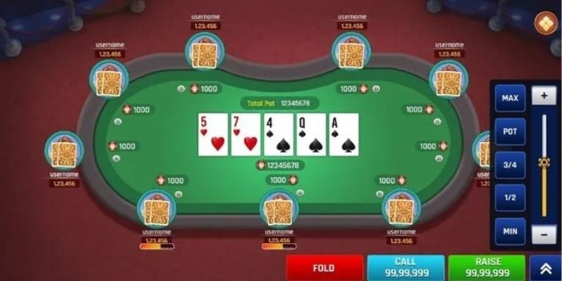 Cách chơi Poker với vòng so bài thắng thua cuối cùng