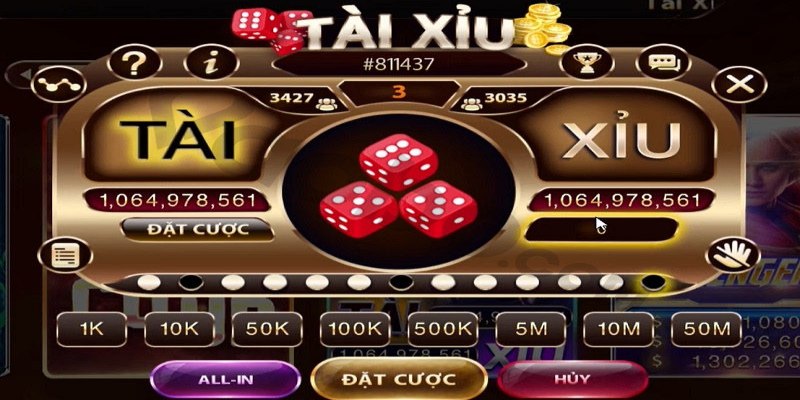 Khái niệm nguyên tắc cược tổng xúc xắc